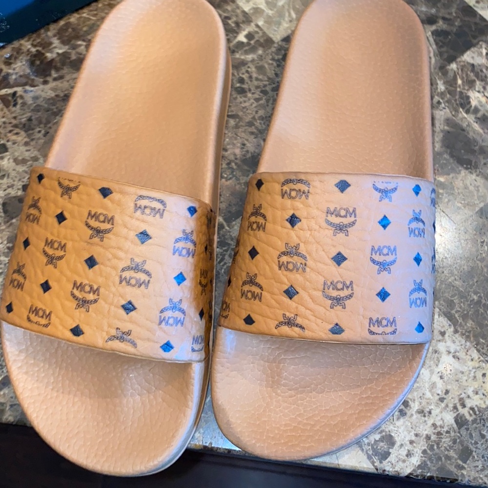 Women’s Authentic MCM slides